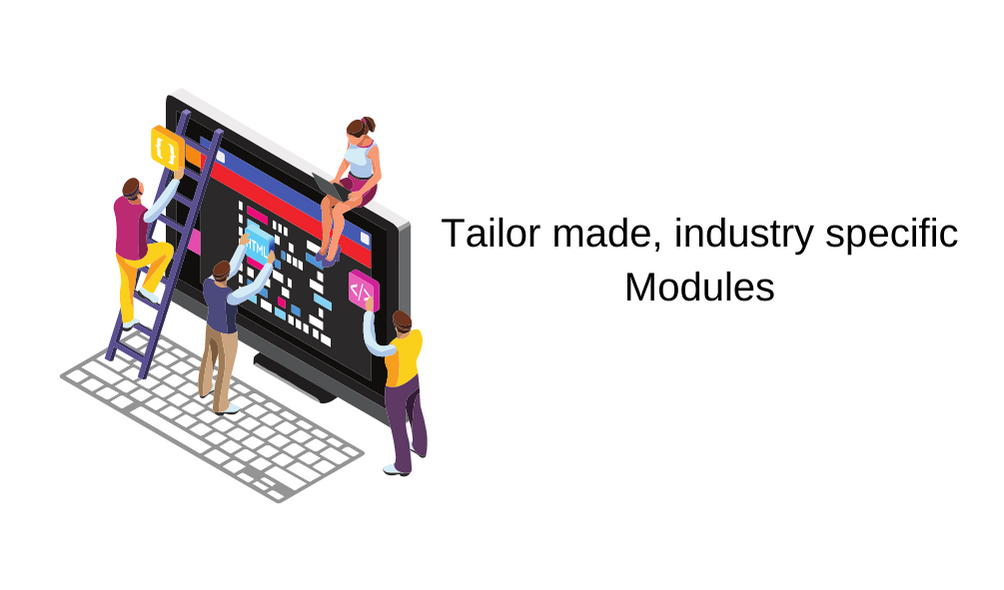 Tailor made, Industry Specific Modules